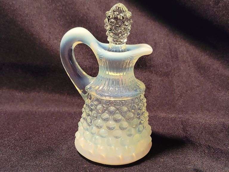 Fenton Hobnail Opalescent Cruet