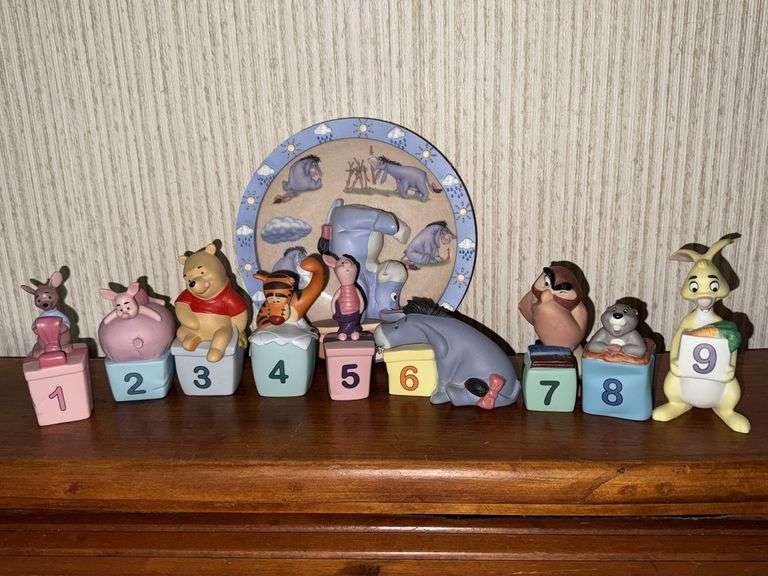 Disney Birthday Figurines by Number (1–9)