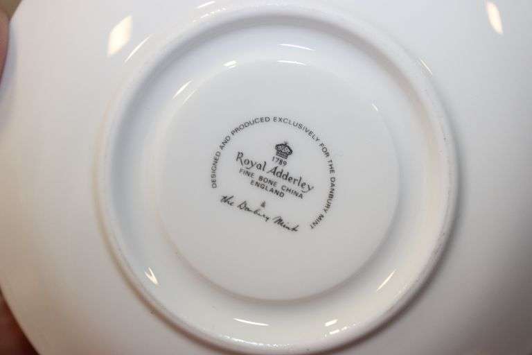 Demitasse China Cup & Saucer Sets