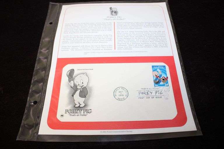 Great Collection of U.S. 22K Gold Replica Stamps & First Day Cover