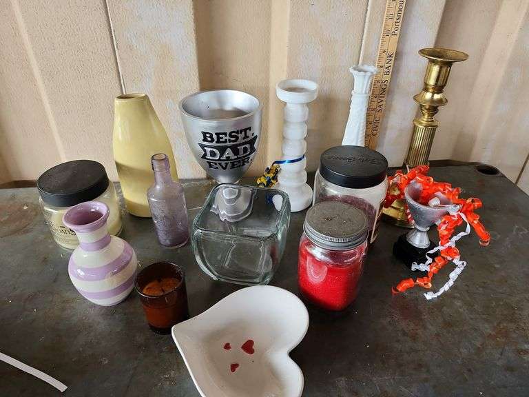 Vases, Candles, Etc.