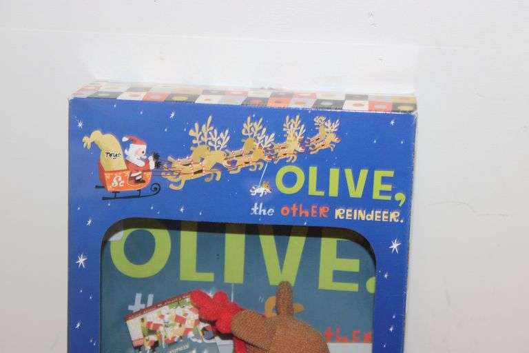Olive the Other Reindeer Toy & Book