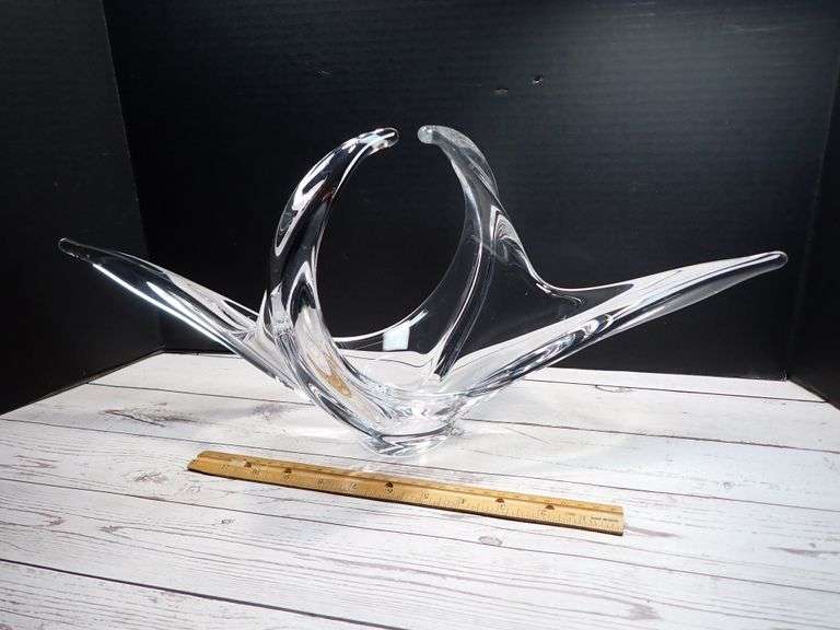 9"t x 20"w -  Handled Basket Giftware by Cofrac Art Verrier