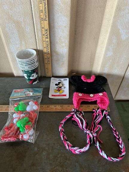 New Mickey Cups, Light Up Necklace & Ornament