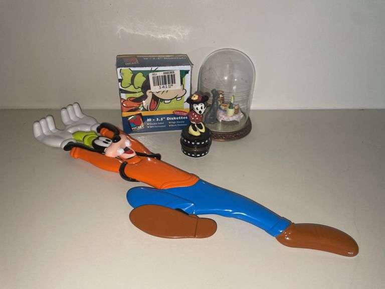 Goofy Back Scratcher , NOS IBM Discs & More