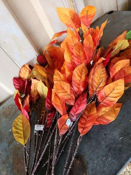 16 Ct Artificial Fall Leaves