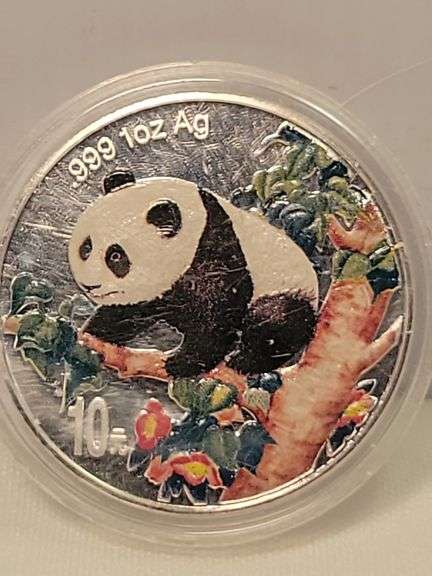 1998 China 10Yn Silver Panda Proof