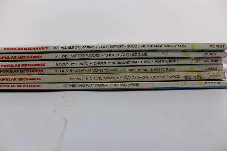 Popular Mechanics Magazines Lot: 6 Issues from 1983