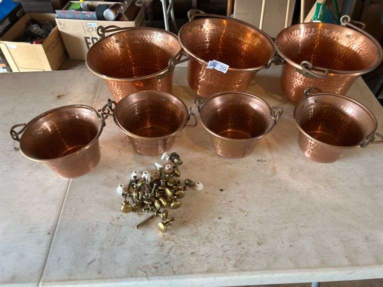 Copper Buckets