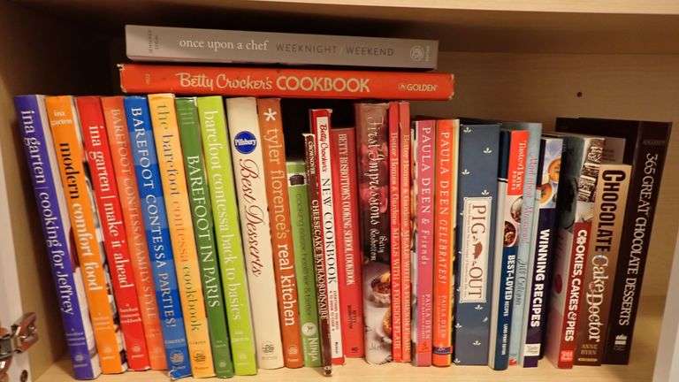 Collection of Hardback Cookbooks