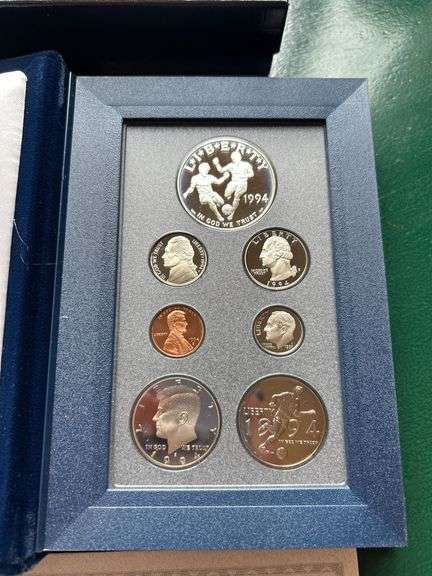 1994 UNITED STATES MINT SILVER PROOF SET visual data 5