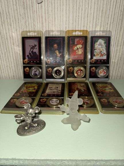Disney Collector Coins – Mickey Figurines