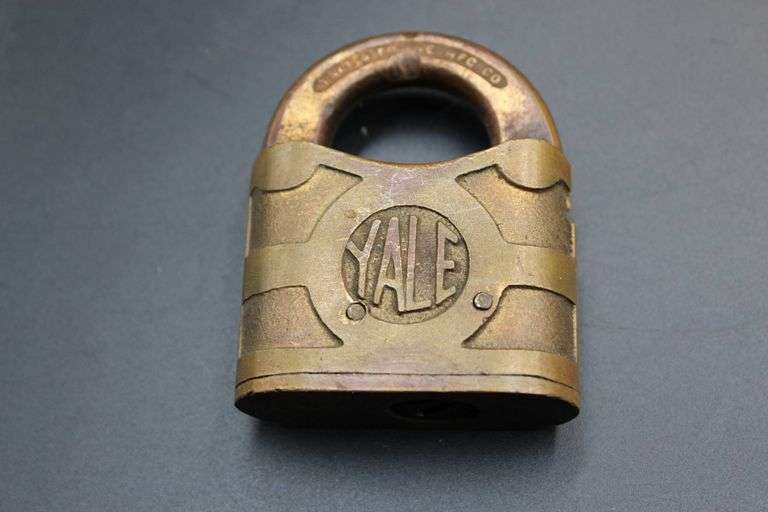 Three Vintage Padlocks: Yale and Master Brands