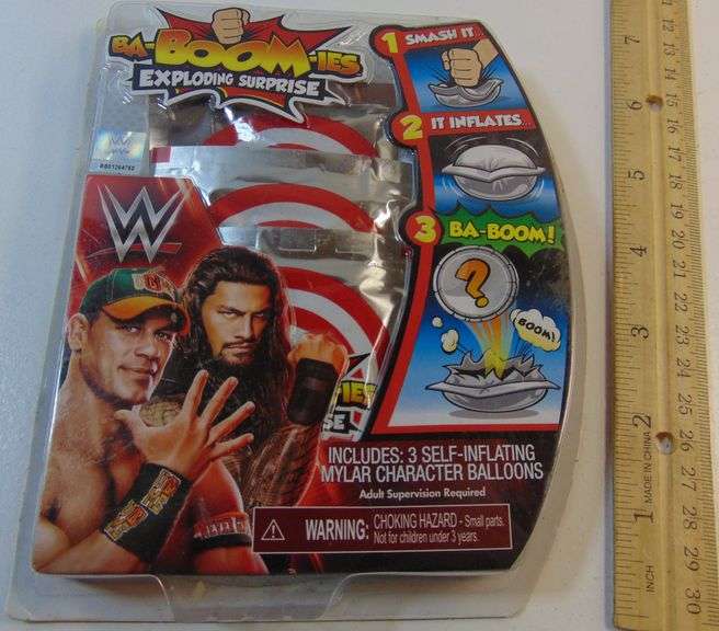 WWE Jakks Pacific 2016 Ba-Boom-ies Expoding Surprise