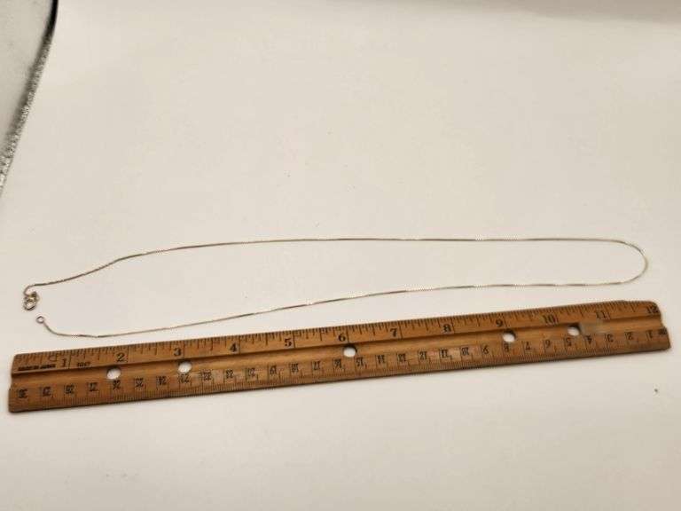 .925 ITALY Sterling Silver Box Chain 20"