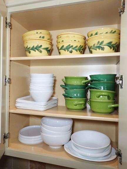 Cabinet Cleanout - William Sonoma - Crate & Barrel - Over and Back - Correlle