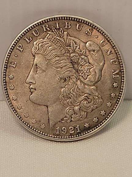 1921 Morgan Silver Dollar-XF