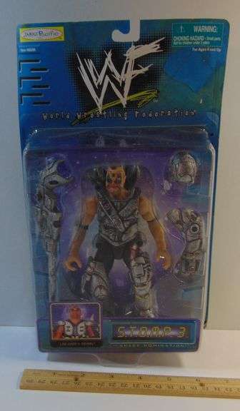 New Vintage 1998 Jakks Pacific WWF LoD 2000's Hawk Action Figure