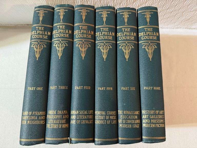 1922 "The Delphian Course" Books