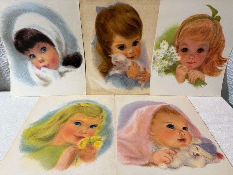 Northern Paper Mills “American Beauties” Illustrated by Frances Hook