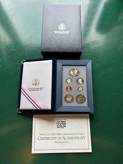 1994 UNITED STATES MINT SILVER PROOF SET visual data 6