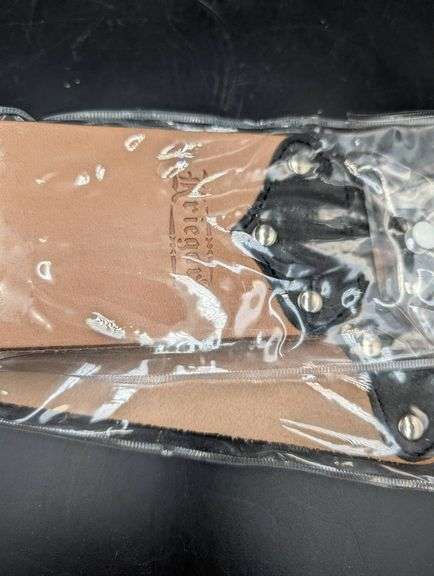 Razor Lot with Timber Wolf Straight Razor, Hamilton Watch Knife, Pocketknife, and Leather Strop