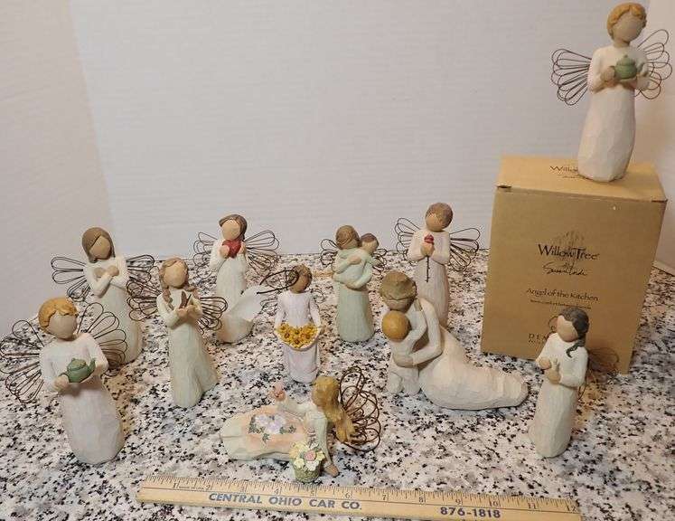 Collection of Willow Tree Sculptures