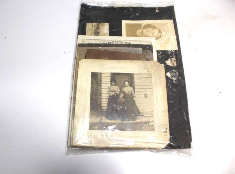 Collection of Antique Late 1800’s and Early 1900’s Photographs
