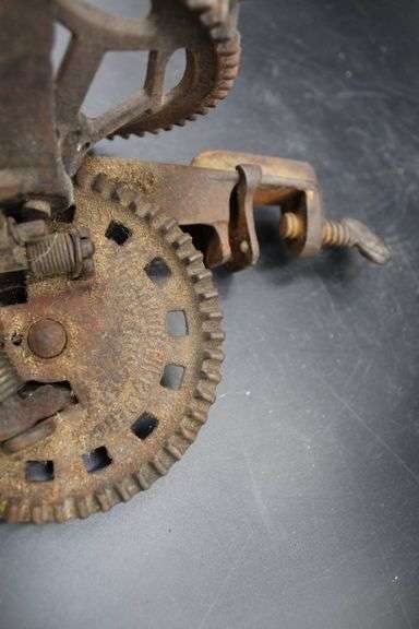 Antique Apple Peeler, Late 1800s, Cast Iron Construction
