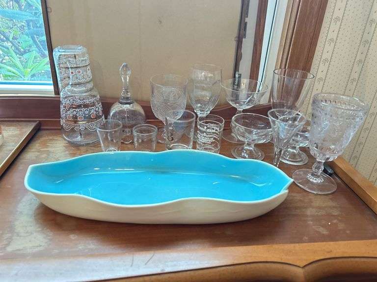 Misc. Glassware & Platter