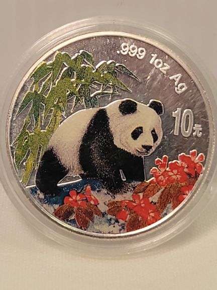 1997 China 10Yn Silver Panda Proof