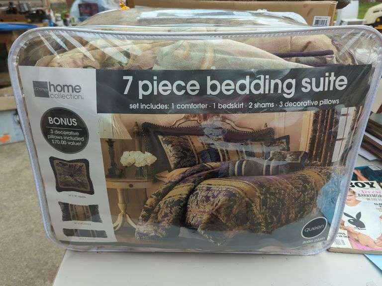 7 Piece bedding set