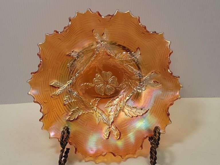Dugan Apple Blossom Twigs Bowl