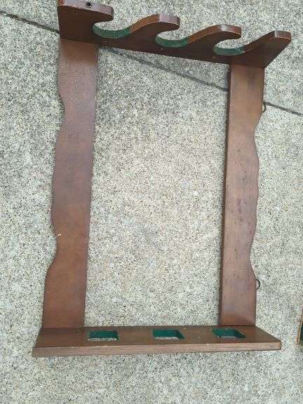 Wooden Gun Shelf