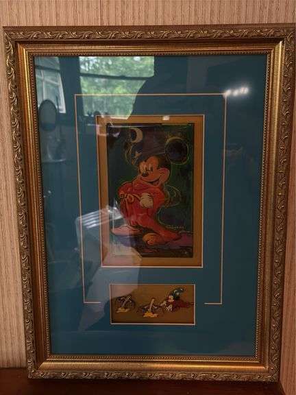 Fantasia Tile & Collector’s Pin-Tile by WD Robinson