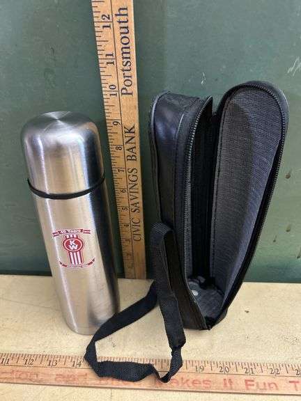 40 Year Kenworth Thermos W/ Carry Bag New