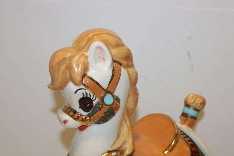 Rocking Horse Cookie Jar