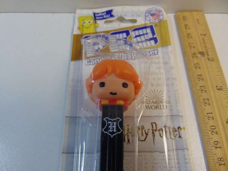 New Harry Potter "Ron Weasley" PEZ Candy & Dispenser