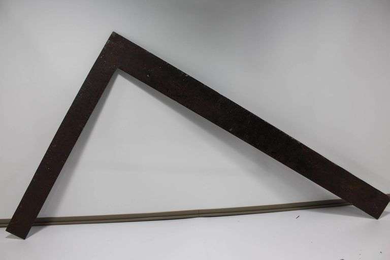 Set of Two Vintage Steel Carpenter’s Squares