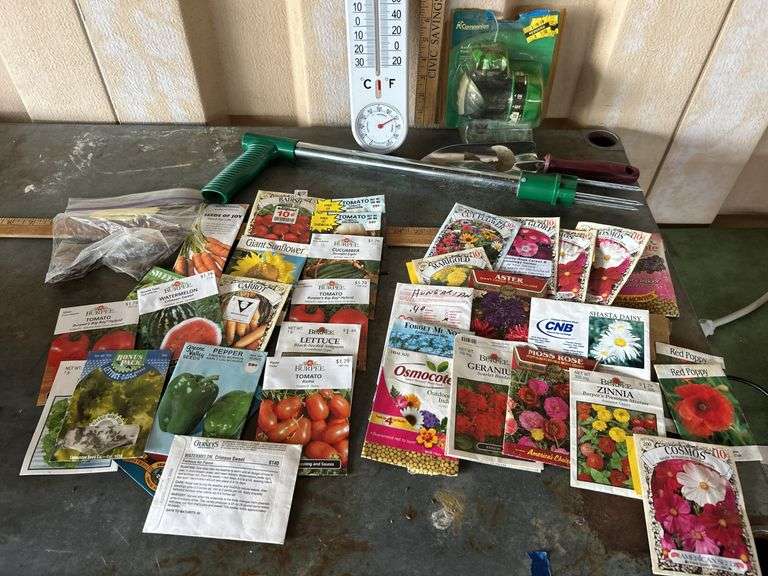 Thermometer, Water Hose Timer, Etc.