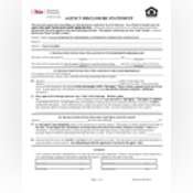 Thumbnail image of Agency Disclosure Statement