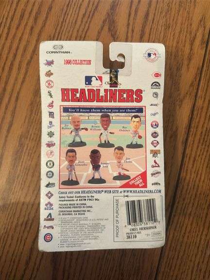Headliners Orel Hershiser