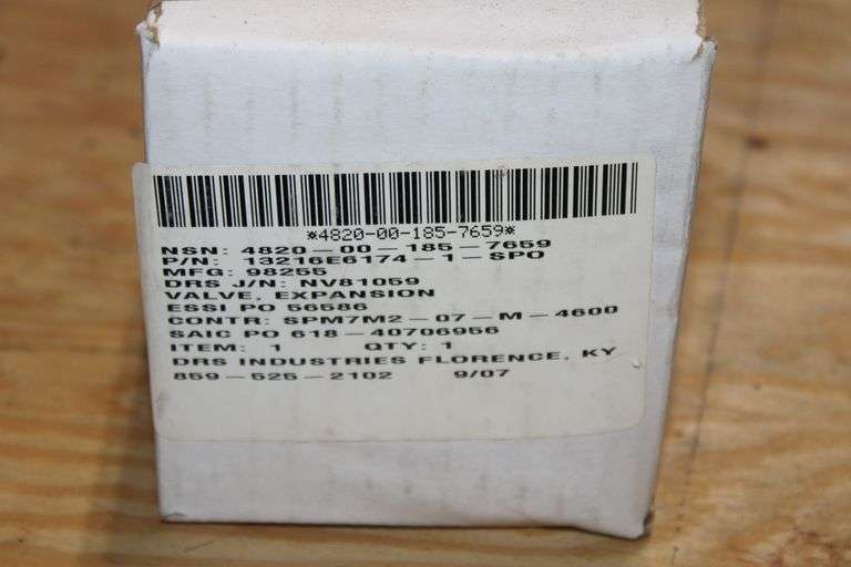 DRS Industries Expansion Valve