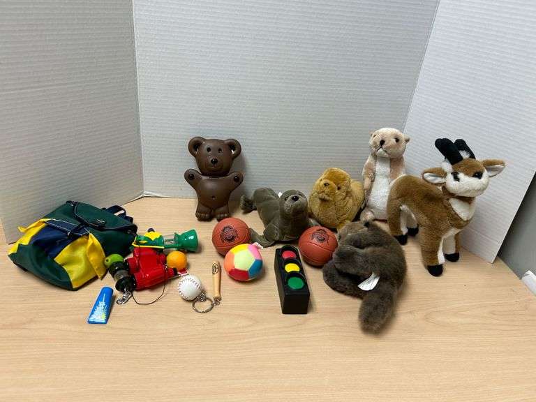Plush Toys, Toy Backpack & Miscellaneous Items