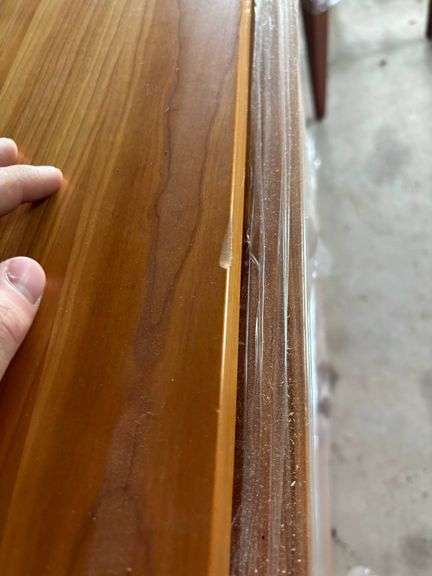 Wooden Two-Drawer Chest with Detachable Top