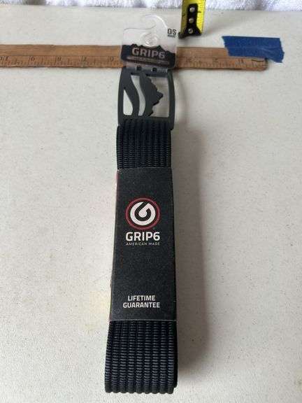 Grip6 American Made Belt O/S Waist Belt 55"X1.5" & Buckle 2.75"