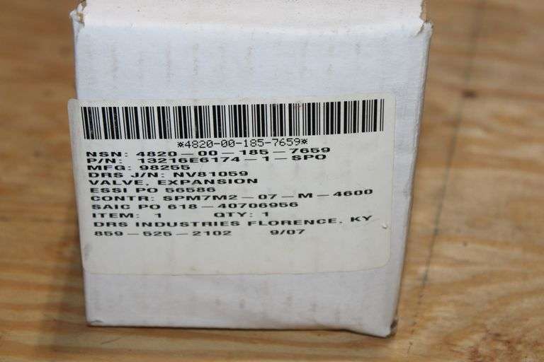 DRS Industries Expansion Valve
