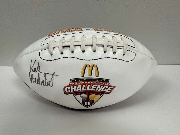 Kirk Herbstreit-signed Football