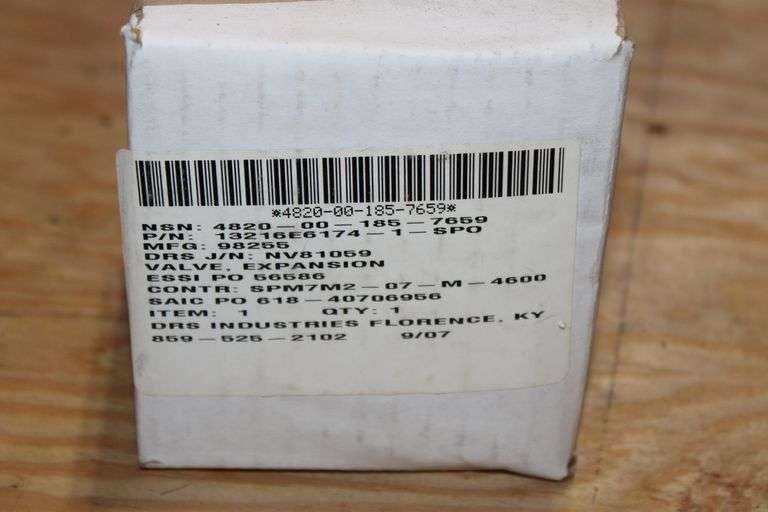DRS Industries Expansion Valve