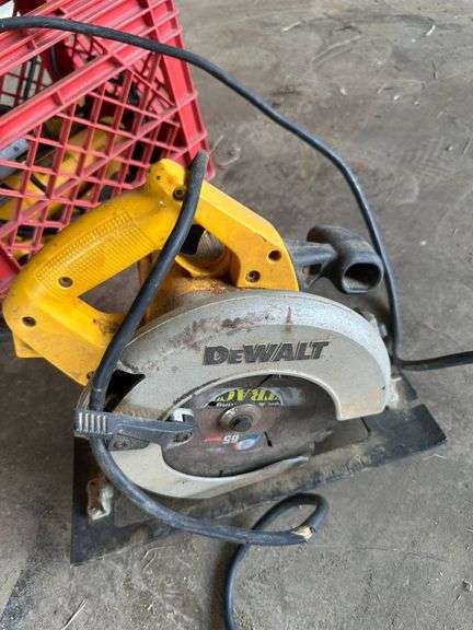 DeWalt Power Tools Including Circular Saw and Jigsaws